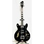 Used Hagstrom Tremar Viking Deluxe Black Hollow Body Electric Guitar thumbnail