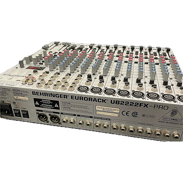 Used Behringer Used Behringer Eurorack Ub2222fx-pro Unpowered Mixer