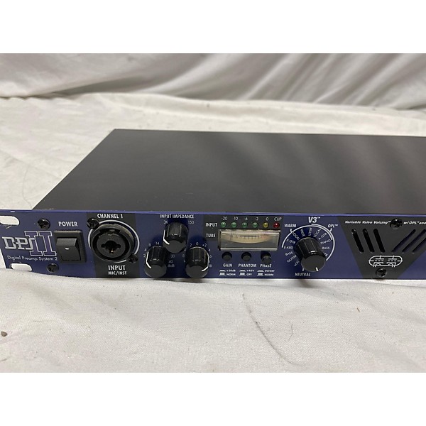 Used ART TPS II 2-Channel Variable Impedance Tube Microphone Preamp