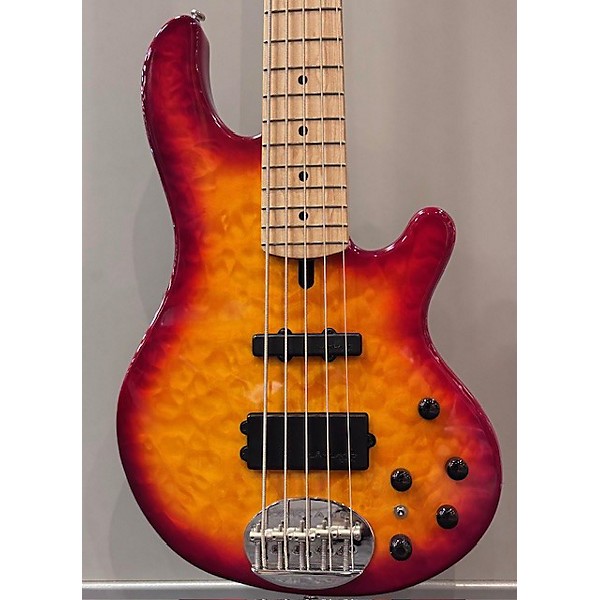 Used Lakland 55-02 Skyline Series 5 String Electric Bass Guitar