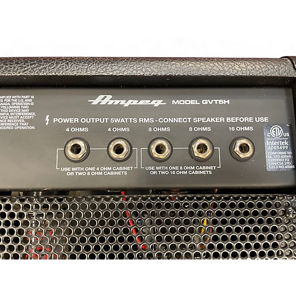 Used Ampeg Used Ampeg GVT5H 5W Tube Guitar Amp Head