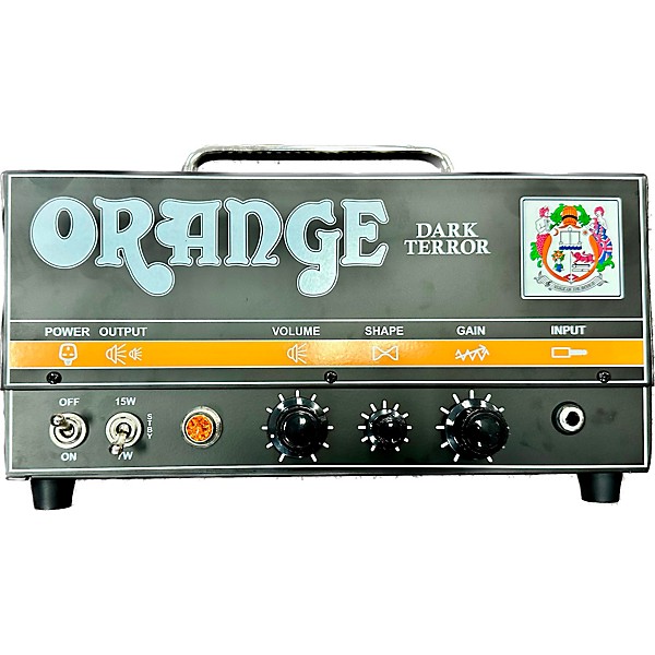 Used Orange Amplifiers DA15H Dark Terror 15W Tube Guitar Amp Head