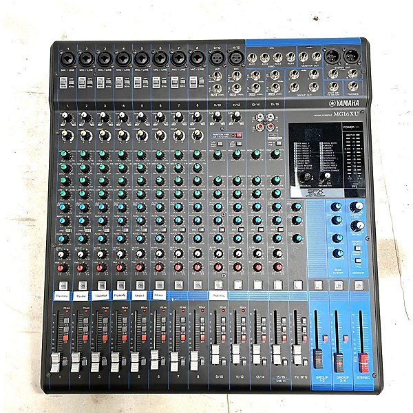 Used Yamaha Used Yamaha MG16XU Unpowered Mixer