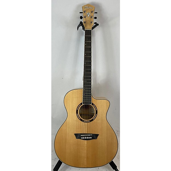 Used Washburn Used Washburn AG40CEK-A-U Natural Acoustic Electric Guitar