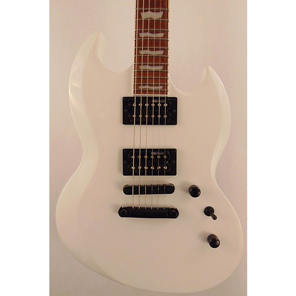 Used Used ESP LTD Viper 256 White Solid Body Electric Guitar