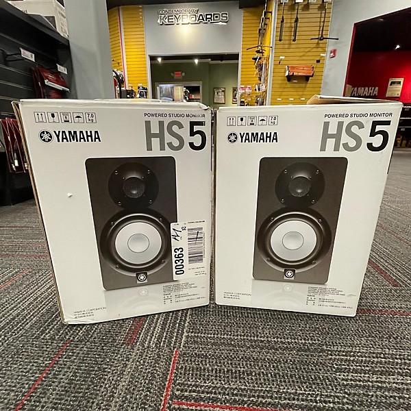 Used Yamaha HS5 Pair Powered Monitor