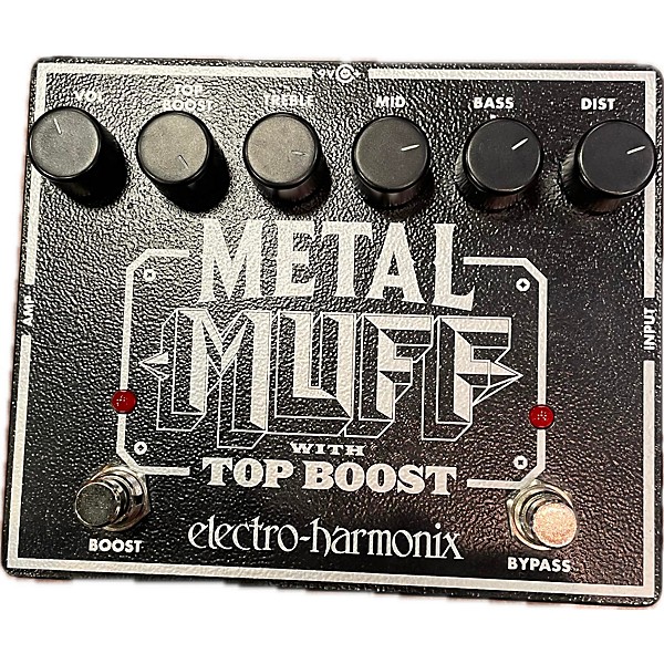 Used Electro-Harmonix Used Electro-Harmonix Metal Muff Distortion With Top Boost Effect Pedal