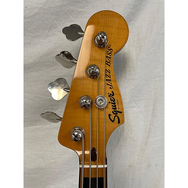 Used Squier Used Squier Classic Vibe 70s Jazz Bass Natural Electric Bass Guitar