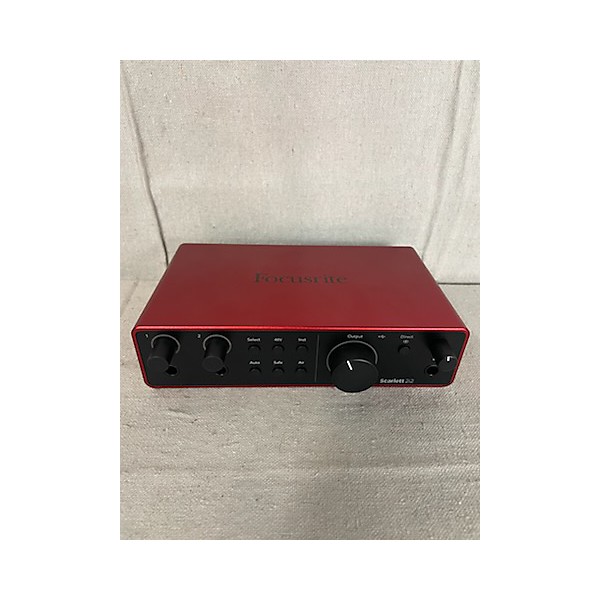 Used Focusrite Scarlett 2i2 Gen 4 Audio Interface