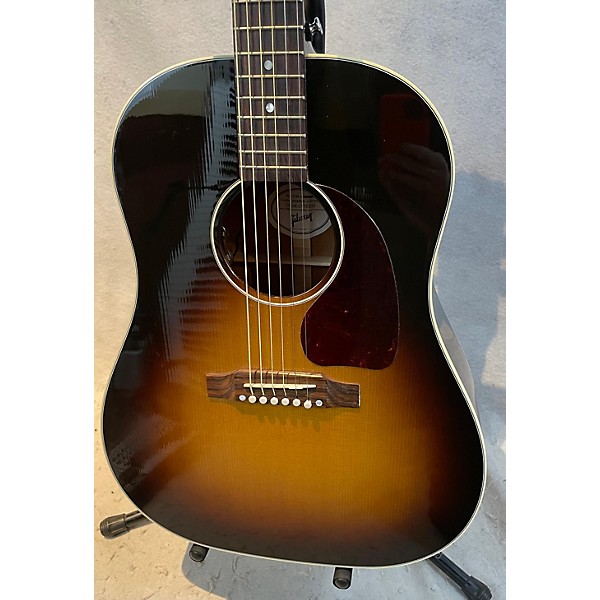 Used Gibson Used Gibson J45 Standard 3 Tone Sunburst Acoustic Electric Guitar