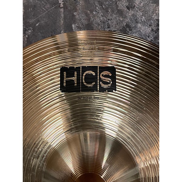 Used MEINL 14in HCS Hi Hat Pair Cymbal