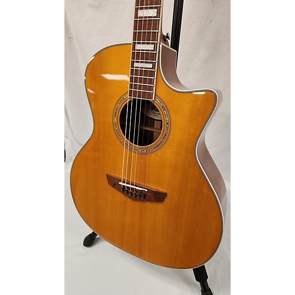 Used D'Angelico Used D'Angelico Premier Series Gramercy CS Cutaway Orchestra Natural Acoustic Electric Guitar