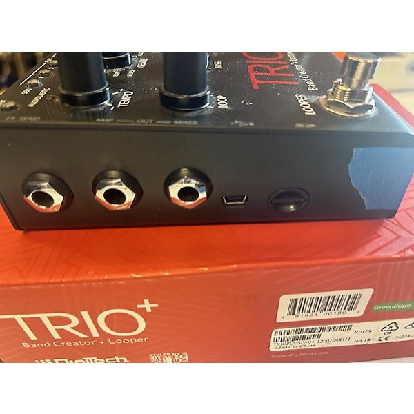 Used DigiTech Trio+ Band Creator Plus Looper Pedal