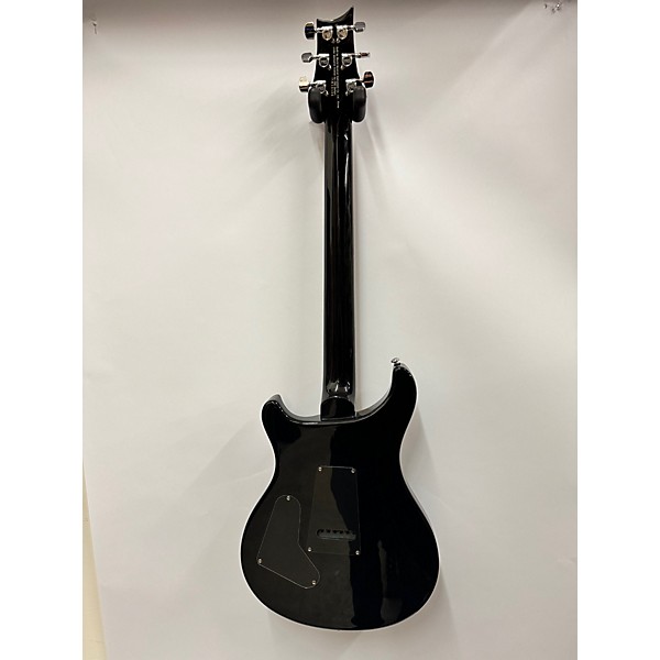 Used PRS Used PRS SE Custom 24 Black Solid Body Electric Guitar