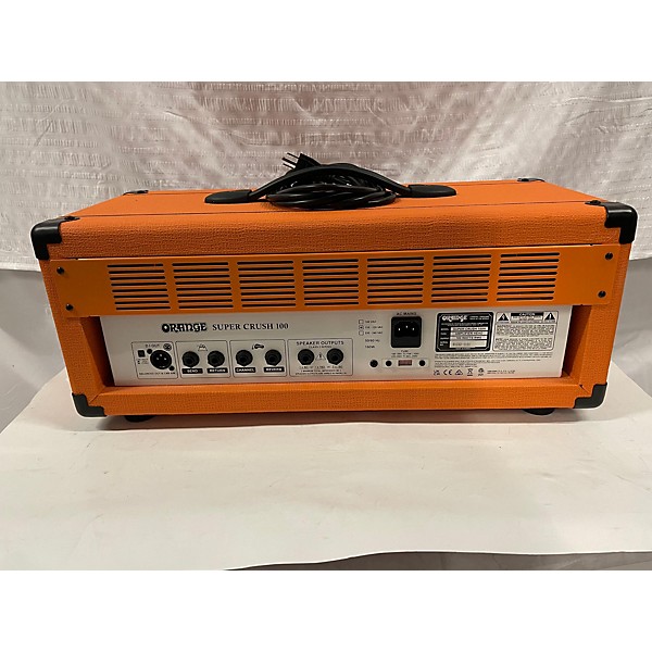 Used Orange Amplifiers Super Crush 100 Solid State Guitar Amp Head