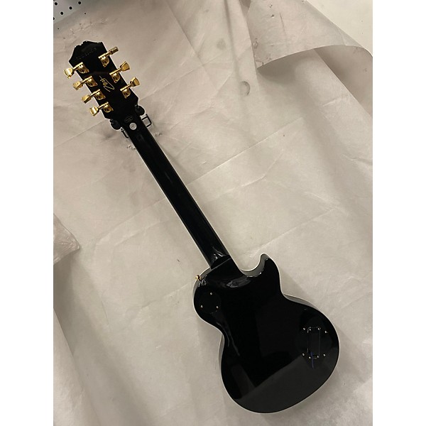 Used Epiphone Used Epiphone Matt Heafy Les Paul Custom Origins 7-String Left-Handed Ebony Solid Body Electric Guitar