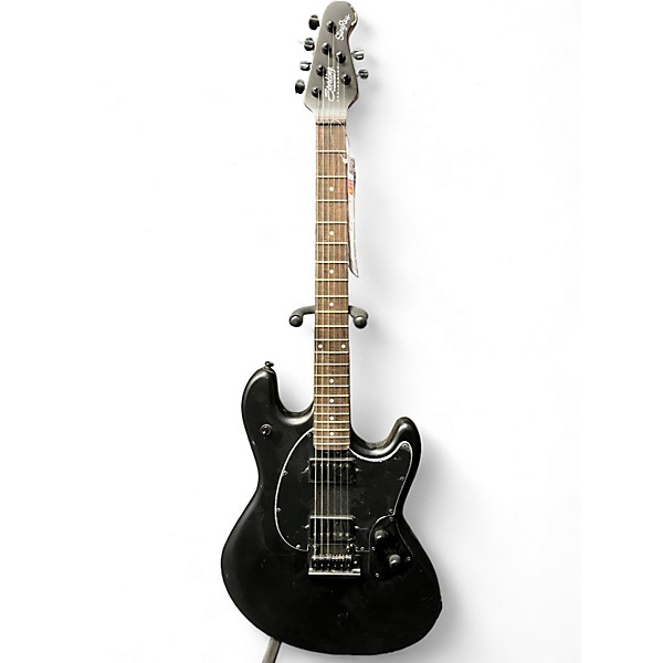 Used Sterling by Music Man Used Sterling By Music Man STEALTH STINGRAY Black Solid Body Electric Guitar