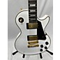 Used Epiphone Used Epiphone Les Paul Custom Alpine White Solid Body Electric Guitar