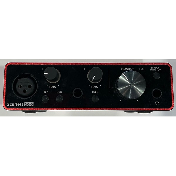 Used Focusrite Scarlett Solo Audio Interface