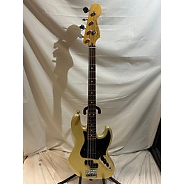 Used Fender Used Fender Blacktop Jazz Bass Metallic Gold Electric Bass Guitar