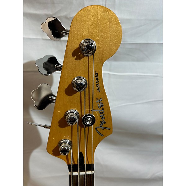 Used Fender Used Fender Blacktop Jazz Bass Metallic Gold Electric Bass Guitar