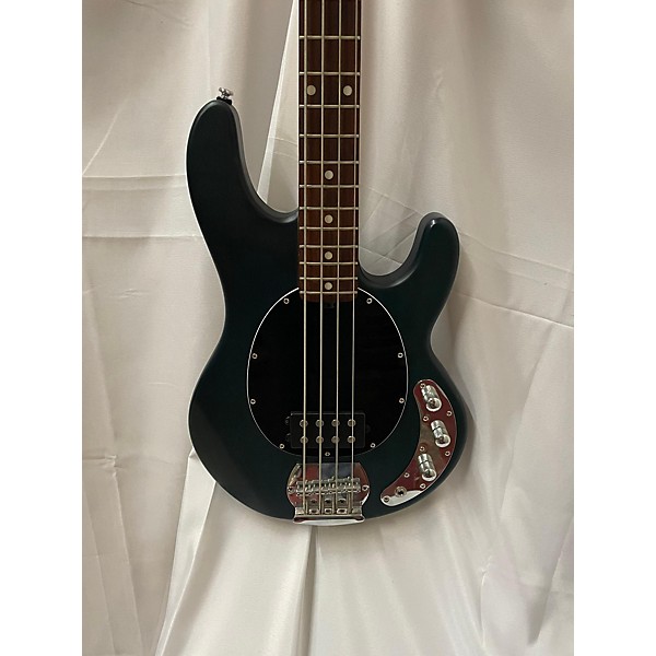 Used Sterling by Music Man Used Sterling By Music Man Sub 4 Dark Blue Electric Bass Guitar