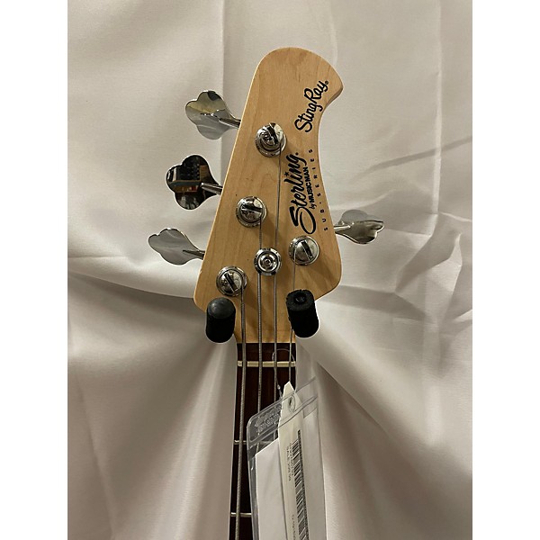 Used Sterling by Music Man Used Sterling By Music Man Sub 4 Dark Blue Electric Bass Guitar