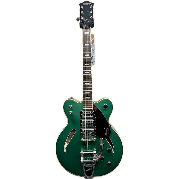 Used Gretsch Guitars Used Gretsch Guitars G2627TGRG STREAMLINER GREEN SPARKLE Hollow Body Electric Guitar