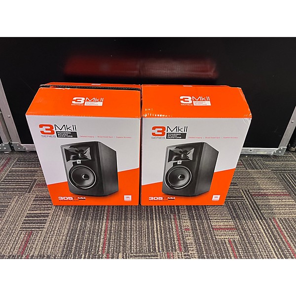 Used JBL 305P PAIR Powered Monitor