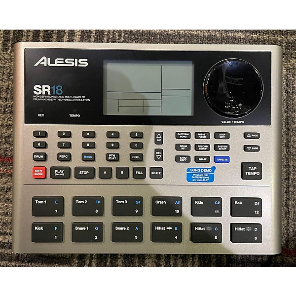 Used Alesis SR18 Drum Machine