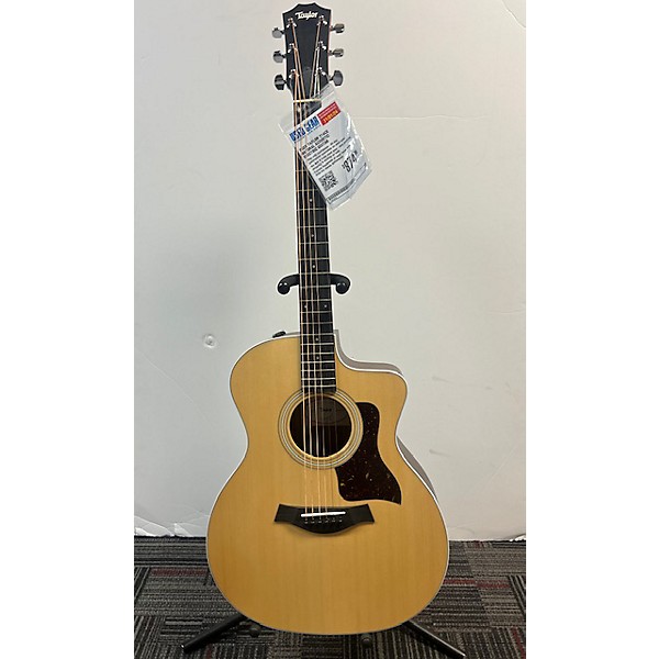 Used Taylor Used Taylor 214CE Natural Acoustic Electric Guitar