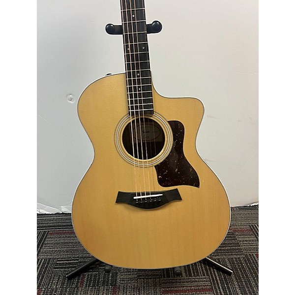 Used Taylor Used Taylor 214CE Natural Acoustic Electric Guitar