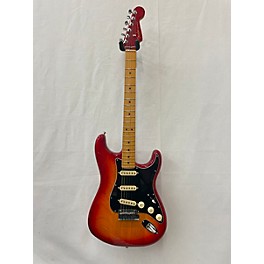 Used Fender Used Fender American Ultra Luxe Stratocaster Plasma Red Burst Solid Body Electric Guitar