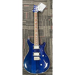 Used PRS Used 2018 PRS SE Standard 24 Trans Blue Solid Body Electric Guitar