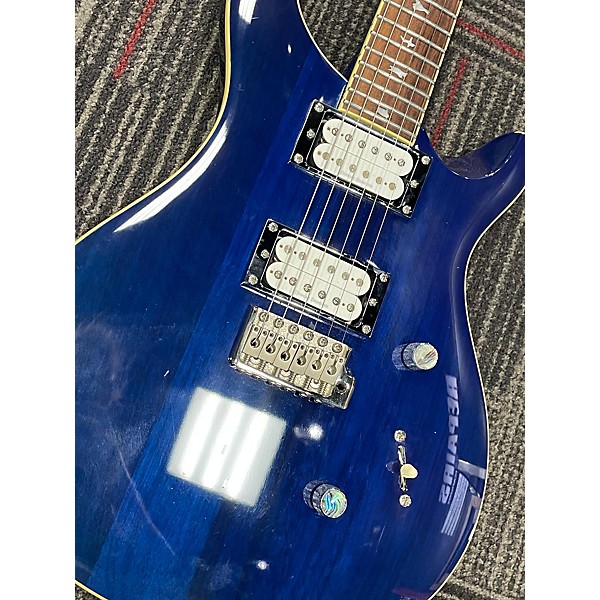 Used PRS Used 2018 PRS SE Standard 24 Trans Blue Solid Body Electric Guitar