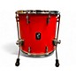 Used Sonor 5 Piece sq1 5 piece Hot Rod Red Drum Kit