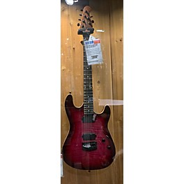 Used Ernie Ball Music Man Used Ernie Ball Music Man Sabre HT Pink Burst Solid Body Electric Guitar