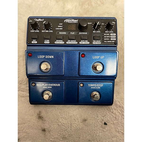 Used DigiTech JML2 JamMan Stereo Looper And Phrase Sampler Pedal