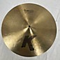 Used Zildjian 17in K Medium Dark Thin Crash Cymbal thumbnail