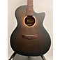 Used D'Angelico Used D'Angelico Premier Series Gramercy LS Grand Auditiorium Aged Trans Black Acoustic Electric Guitar