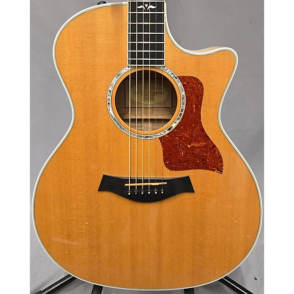 Used Taylor 614CE Acoustic Electric Guitar Natural Guitar Center