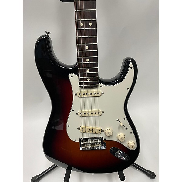 Used Fender Used Fender American Standard Stratocaster 3 Tone Sunburst Solid Body Electric Guitar