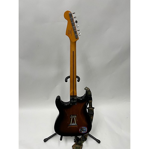 Used Squier Used Squier Classic Vibe 1950S Stratocaster 2 Tone Sunburst Solid Body Electric Guitar