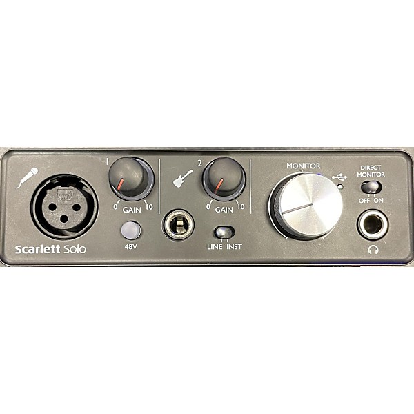 Used Focusrite Scarlett Solo Gen 2 Audio Interface