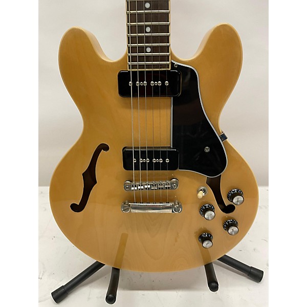 Used Epiphone ES339 Pro Hollow Body Electric Guitar Natural Guitar Center
