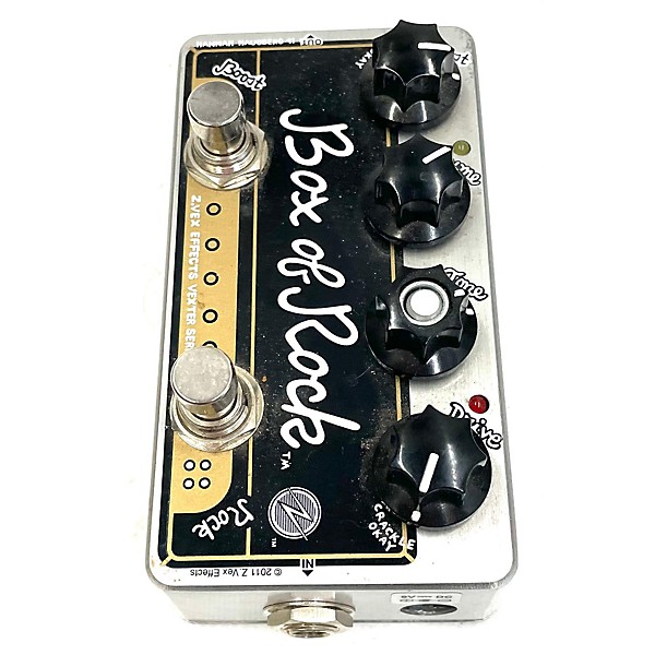 Used ZVEX Vexter Box Of Rock Distortion Boost Effect Pedal