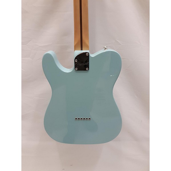 Used Fender Used 2020 Fender Deluxe Nashville Telecaster Daphne Blue Solid Body Electric Guitar