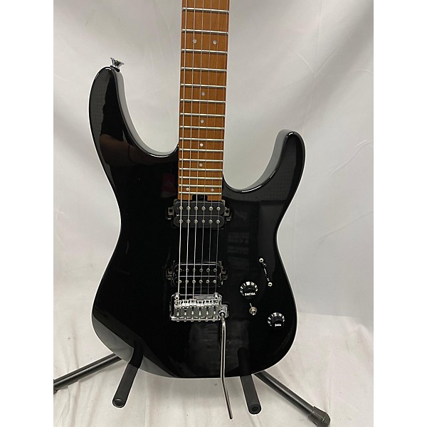 Used Charvel Used Charvel Pro-Mod DK24 HH Black Solid Body Electric Guitar