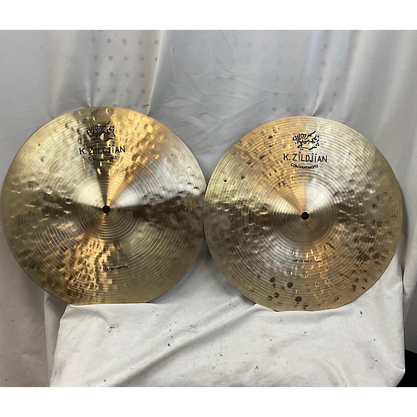 Used Zildjian 14in K Constantinople Hi Hat Pair Cymbal