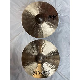 Used SABIAN Used SABIAN 14in HHX Complex Medium Hi-hat Pair Cymbal